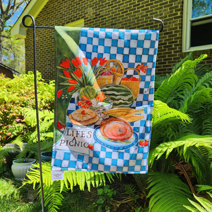 Garden Flags - Life's A Picnic