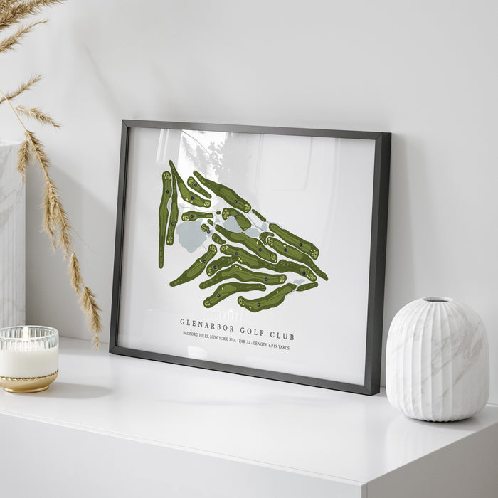 GlenArbor Golf Club | Golf Course Map | On Table