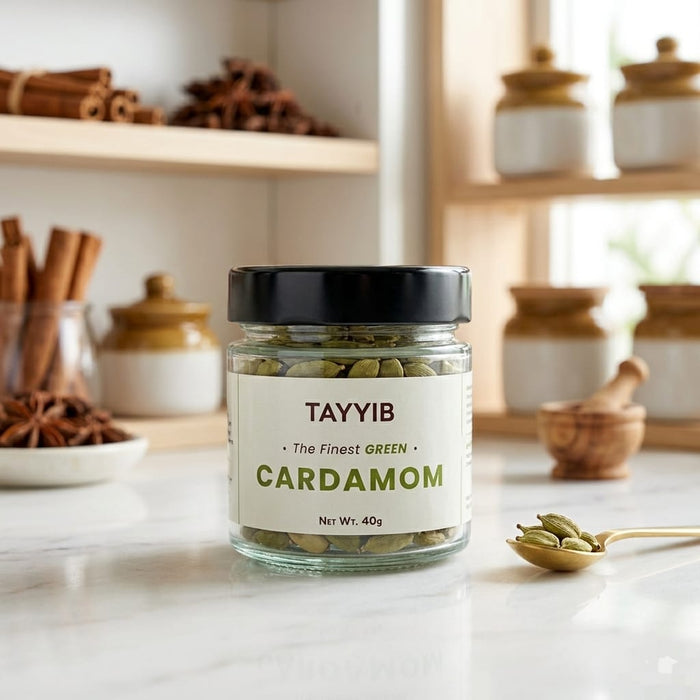 Green Cardamom 40g - Tayyib Store - Tayyib Foods - Lahore