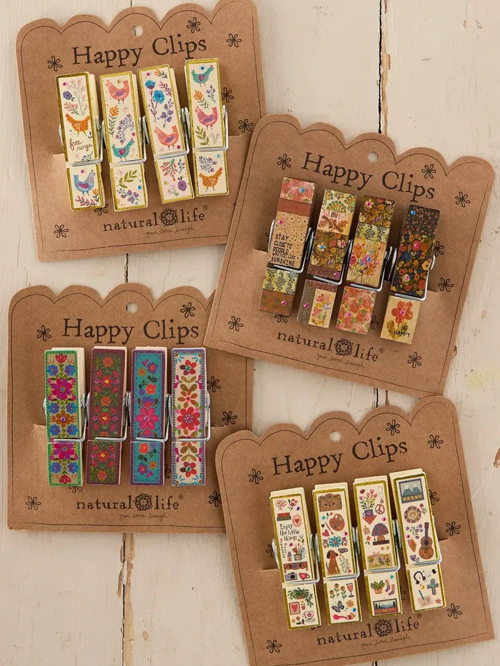 Happy Clips, Set of 4 - Coffee Cups-view 3