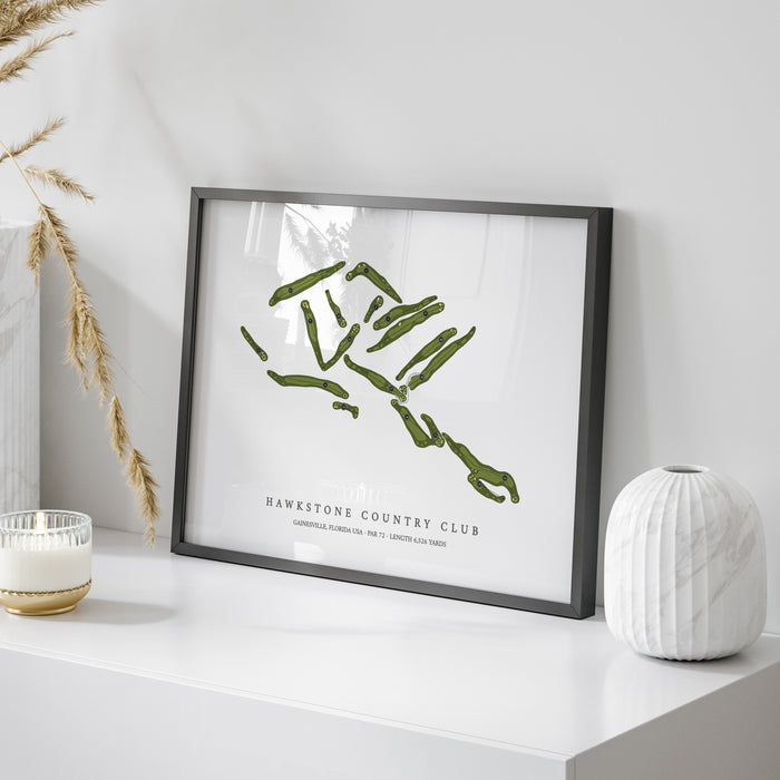 Hawkstone Country Club | Golf Course Map | On Table