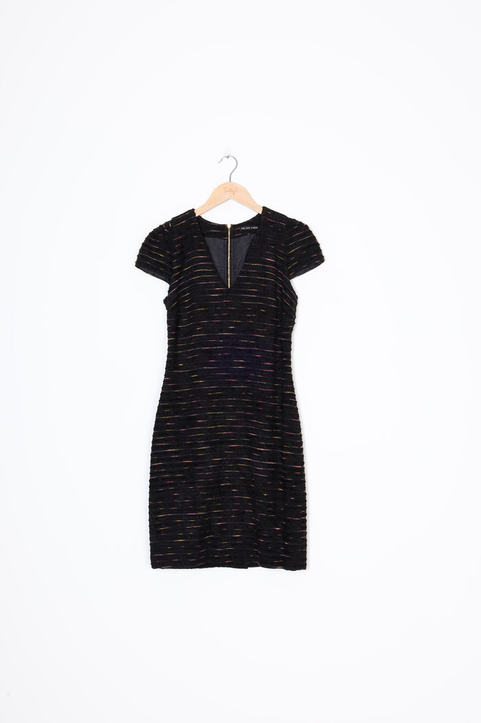 Helen Cherry Womens Black Dress Size S