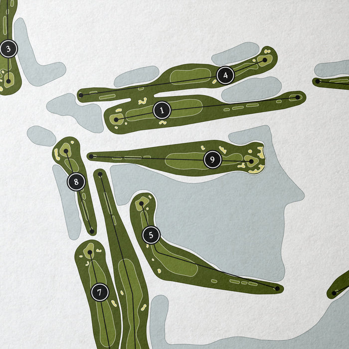 Heritage Bay Golf & Country Club | Golf Course Map | Close Up