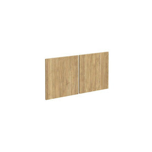 Hinged Laminate Doors for Open Hutch