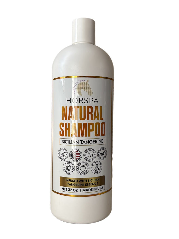 Horspa Natural Horse Shampoo, Sicilian Tangerine, 32 oz