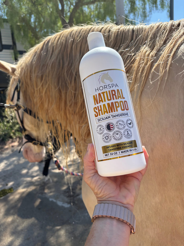 Horspa Natural Horse Shampoo, Sicilian Tangerine, 32 oz