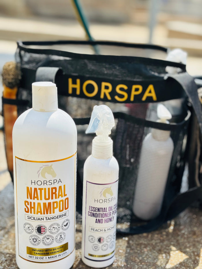 Horspa Natural Horse Shampoo, Sicilian Tangerine, 32 oz