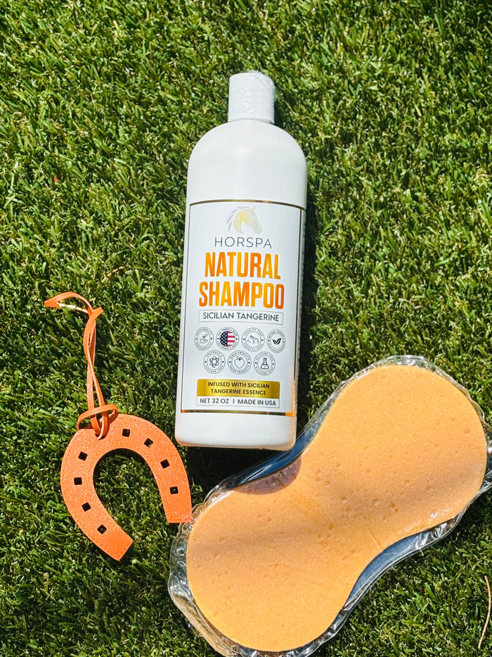 Horspa Natural Horse Shampoo, Sicilian Tangerine, 32 oz