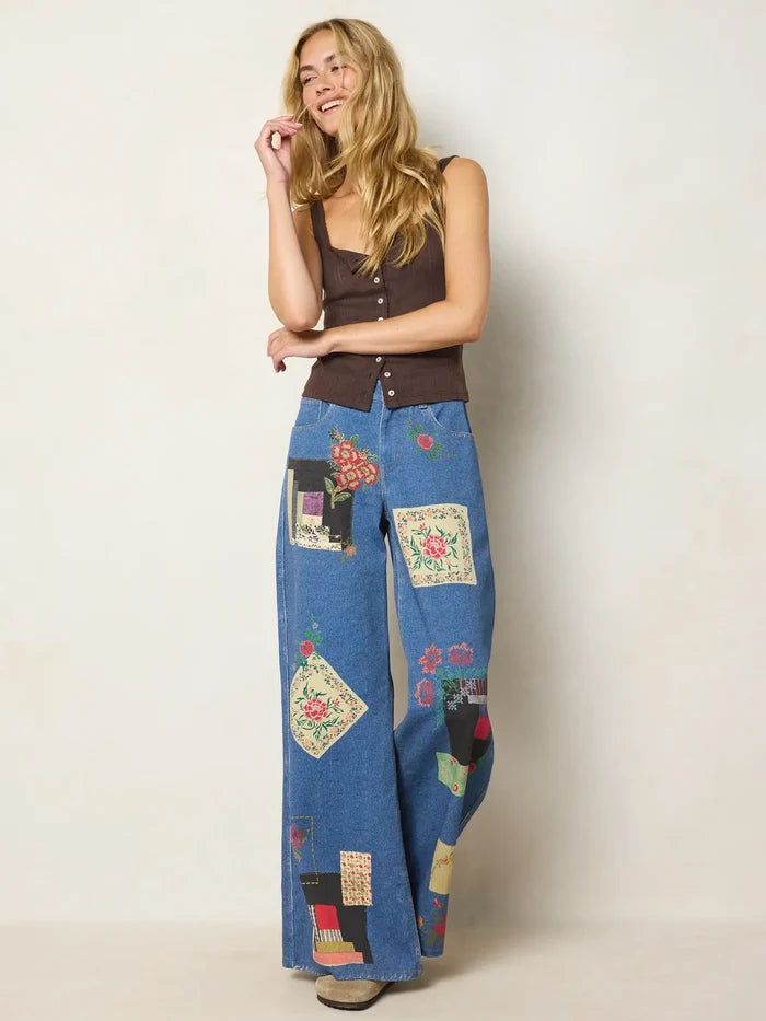 Magic Denim Jeans - Denim Western Craft-view 4