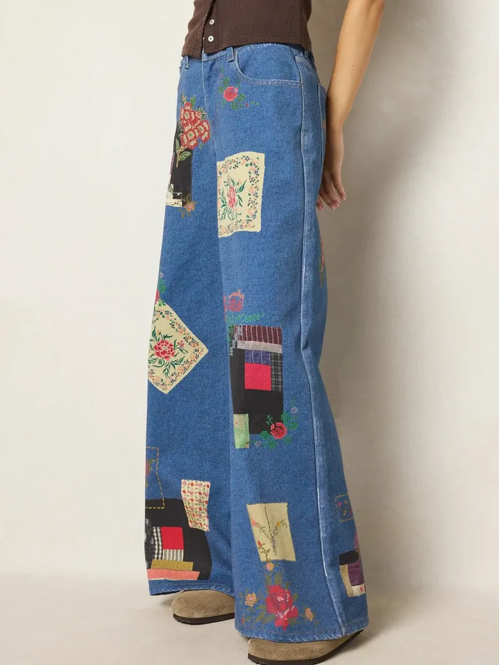 Magic Denim Jeans - Denim Western Craft-view 5