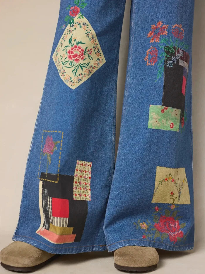 Magic Denim Jeans - Denim Western Craft-view 8