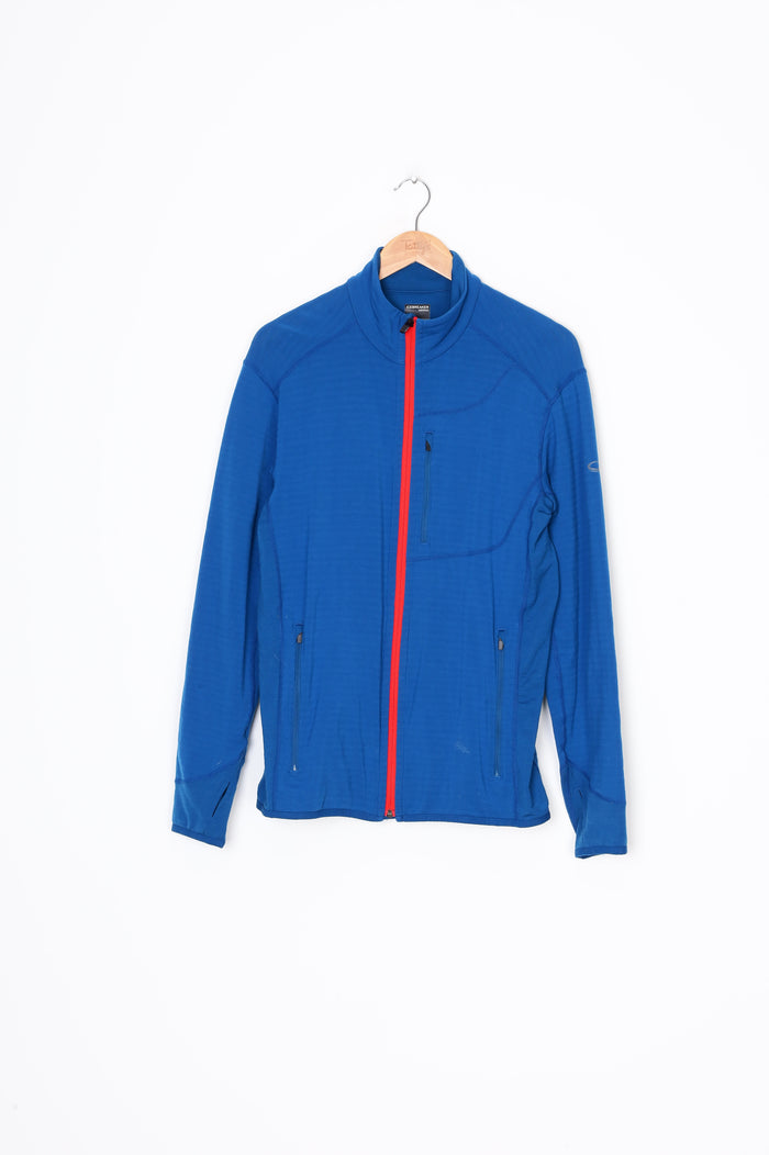 Icebreaker Mens Blue Jacket Size M