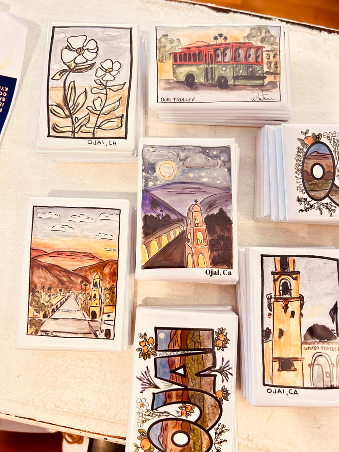 Ojai Watercolor Magnet