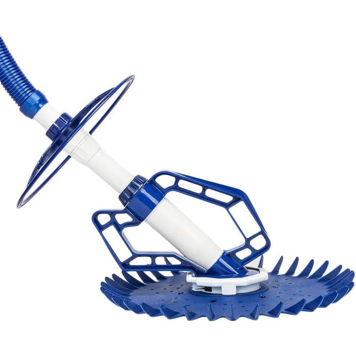 In Ground Automatic Swimming Pool Vacuum Cleaner Hover Climb Wall w/ 10 Hose Set