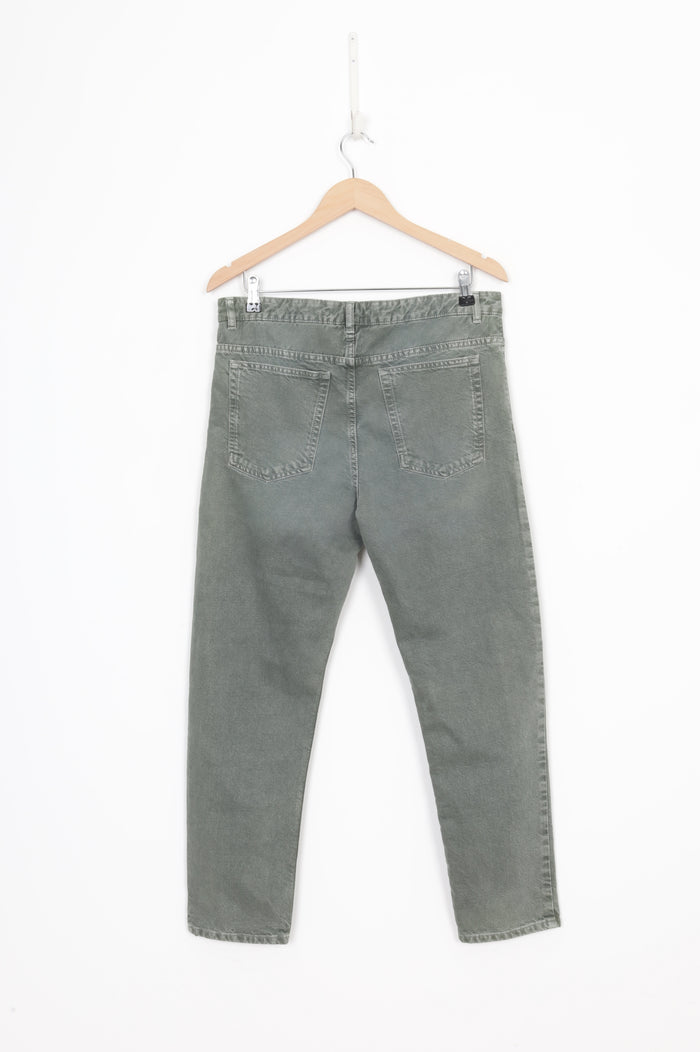Isabel Marant Étoile Womens Green Jeans Size 38