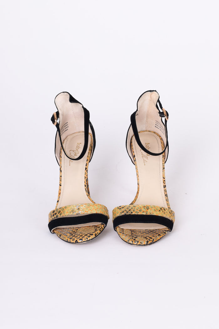 Isabella Collection Womens Black Heels Size EU 39