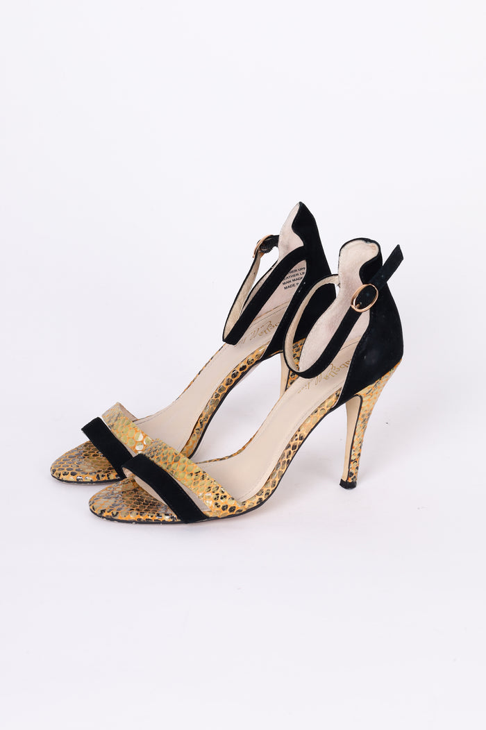Isabella Collection Womens Black Heels Size EU 39