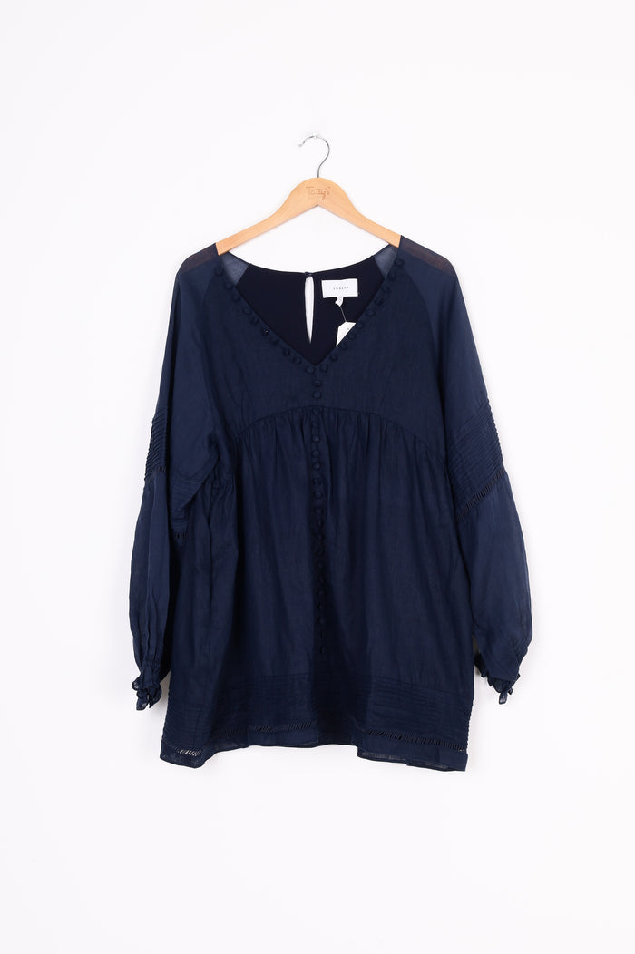 Joslin Womens Blue Dress Size 8