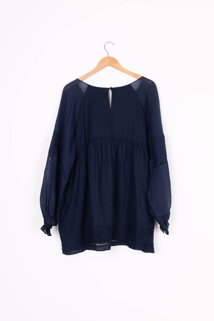 Joslin Womens Blue Dress Size 8