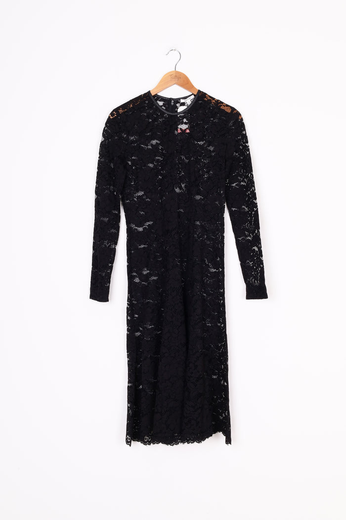 Juliette Hogan Womens Black Dress Size 8