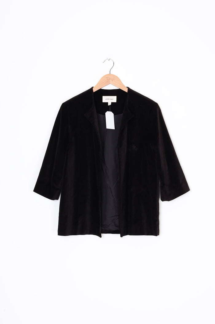 Juliette Hogan Womens Black Jacket Size 6