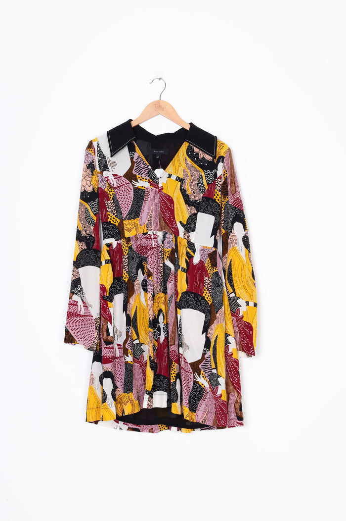 Karen Walker Womens Black Dress Size 8