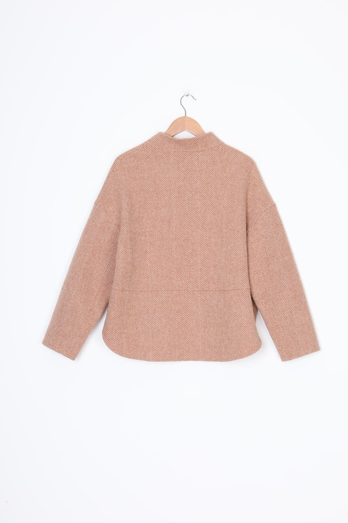 Karen Walker Womens Orange Jacket Size 6