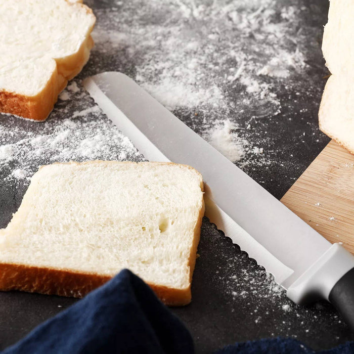 Knife Block with Knives and Sharpener