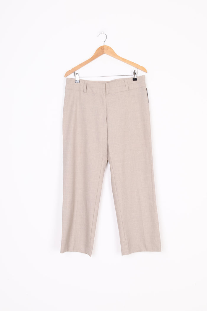 Knuefermann Womens Beige Pants Size 12