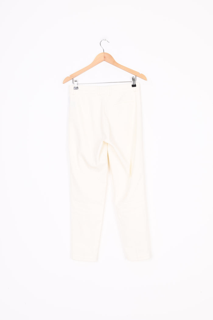 Knuefermann Womens White Pants Size 7