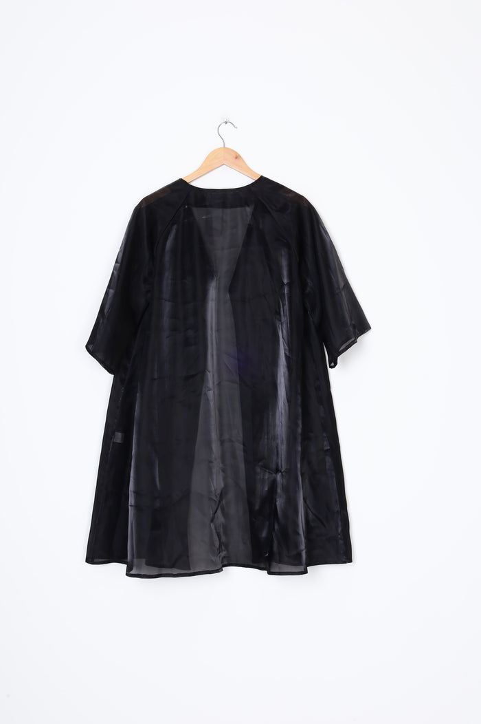 Kontessa Womens Black Coat Size S