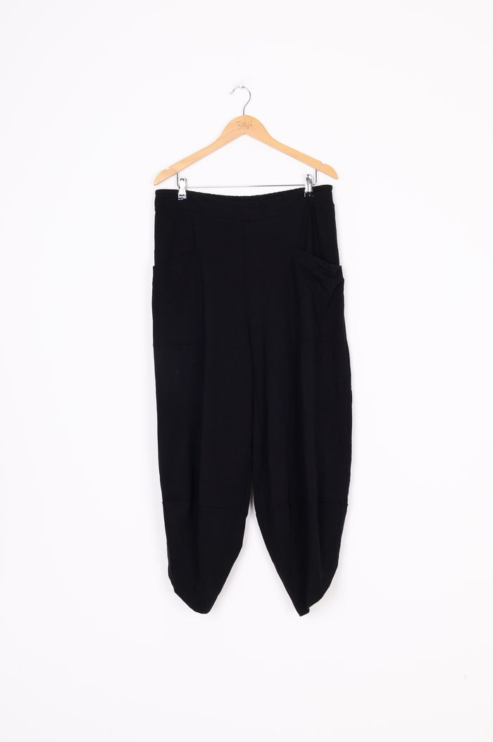 Lemon Tree Design Womens Black Pants Size XL