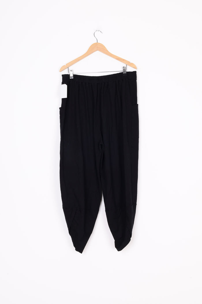Lemon Tree Design Womens Black Pants Size XL