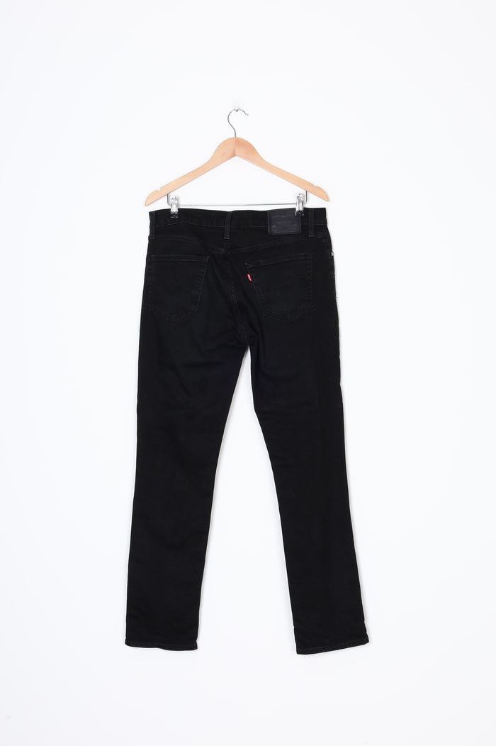 Levis Mens Black Jeans Size 34