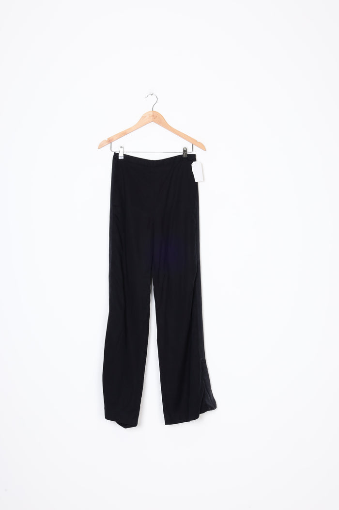 Loclaire Womens Black Pants Size 8