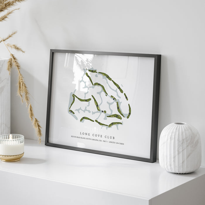 Long Cove Club | Golf Course Map | On Table