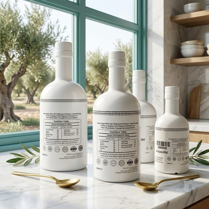 Loralai Frantoio EVOO - Tayyib Store - Loralai Olives - Lahore