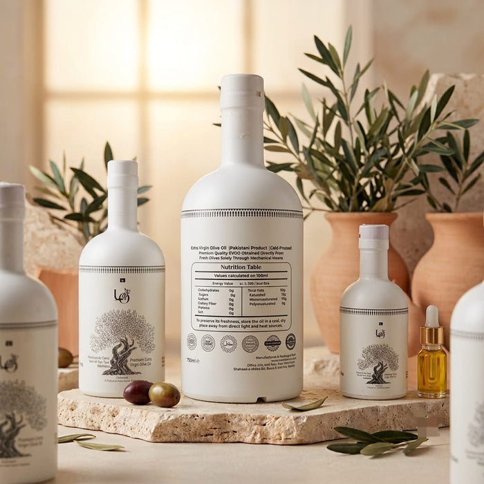 Loralai Oro Verde EVOO - Tayyib Store - Loralai Olives - Lahore