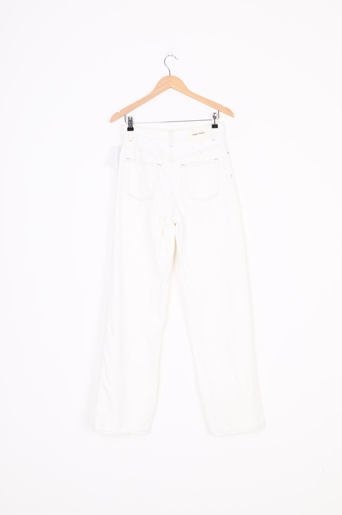 Maggie Marilyn Womens White Jeans Size 8