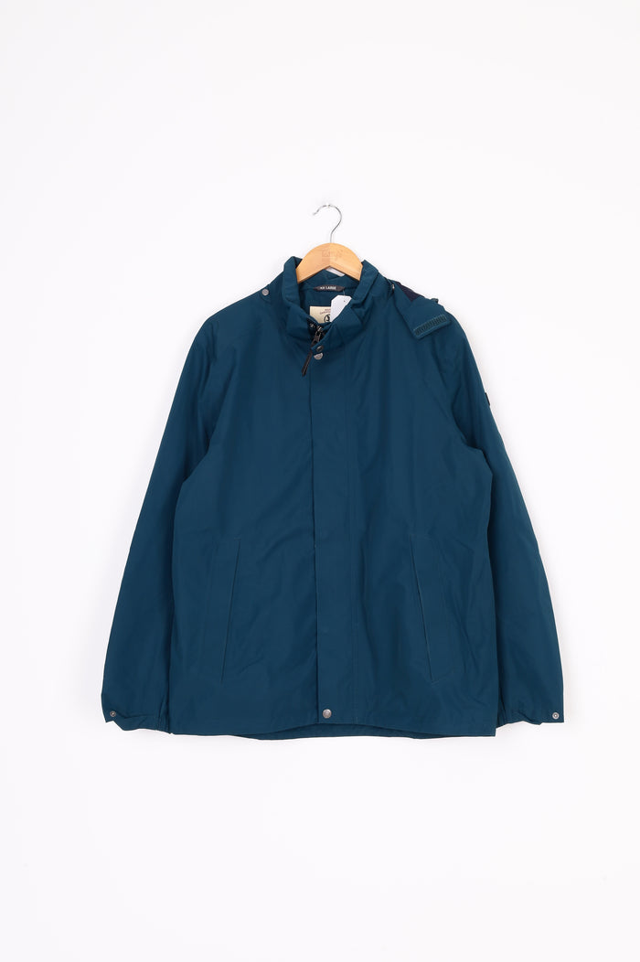 Maitre Caoutchoutier Mens Blue Jacket Size XXL