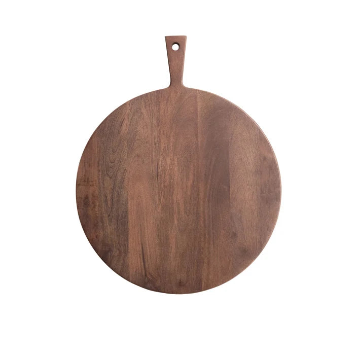 Mango Wood Cheese/Cutting Board with Handle