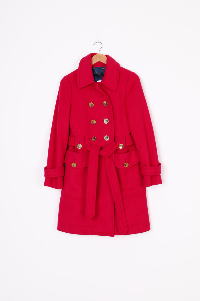 Marc by Marc Jacobs Womens Pink Coat Size S