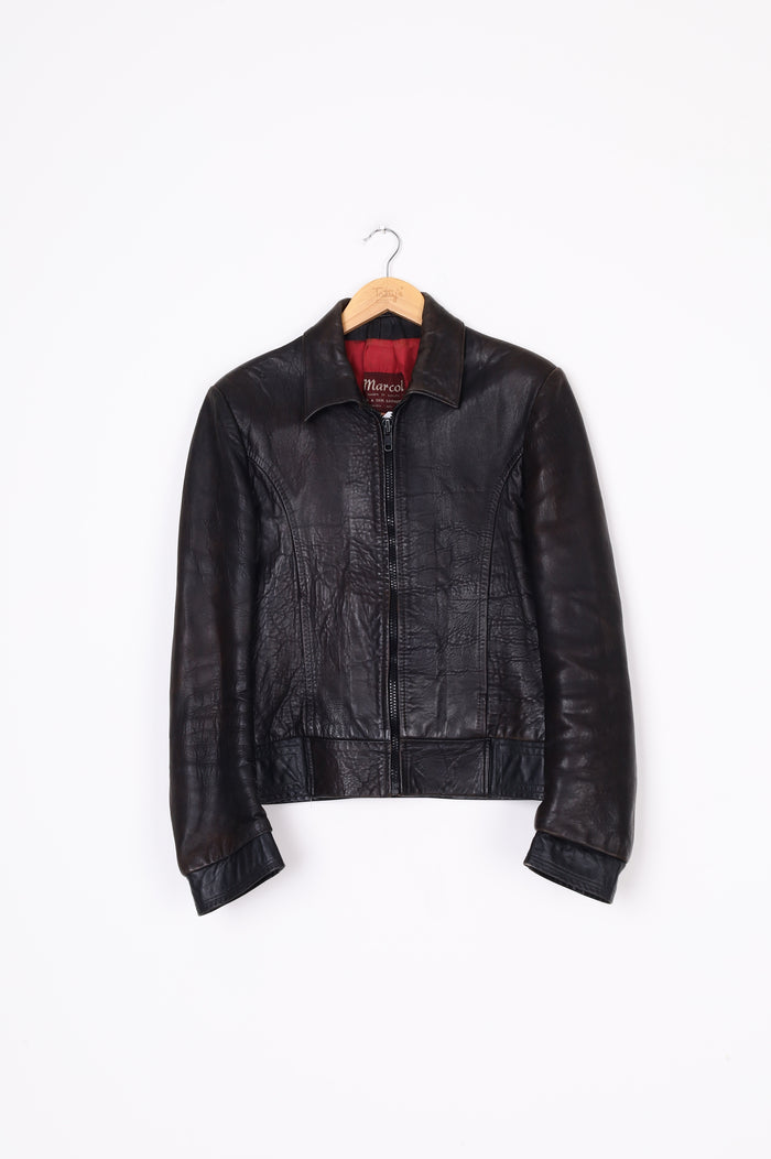 Marcol - NZ Vintage Mens Brown Jacket Size 38