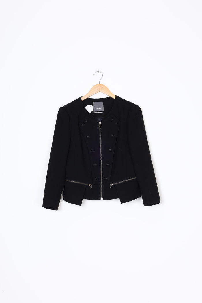 Marcs Womens Black Jacket Size 12