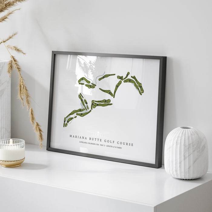 Mariana Butte Golf Course | Golf Course Map | On Table