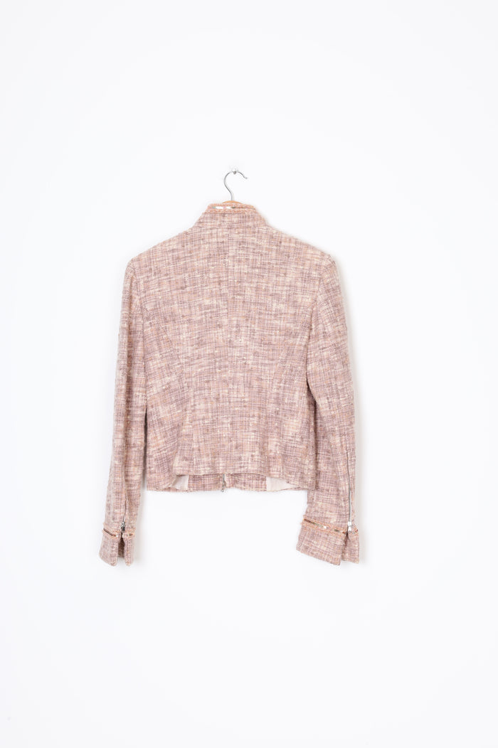 Marina Babini Womens Pink Jacket Size 44