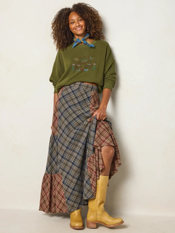 Marlowe Beaded Sweatshirt - Horses-view 3