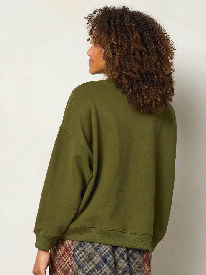 Marlowe Beaded Sweatshirt - Horses-view 6