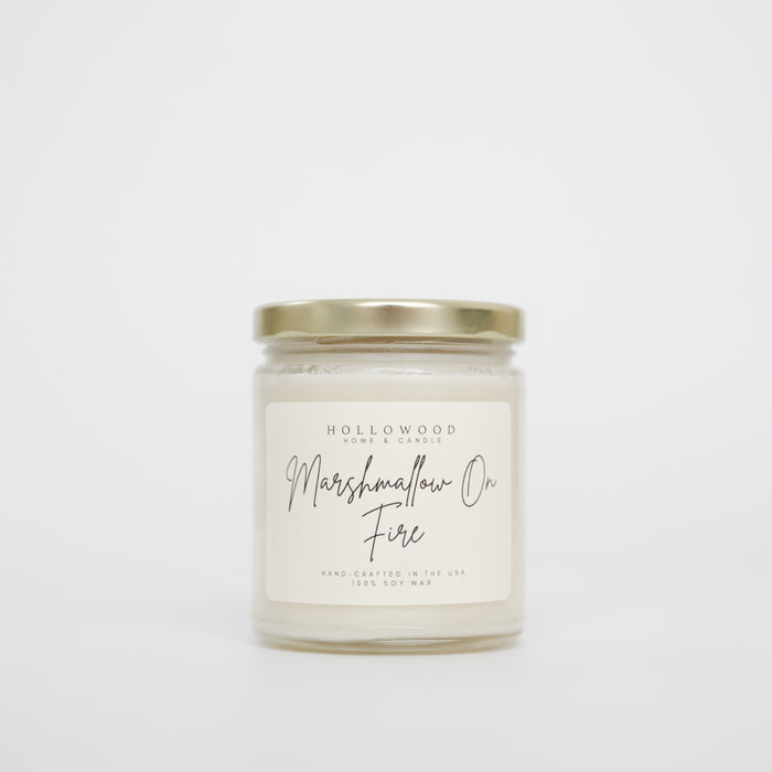 MARSHMALLOW ON FIRE | CANDLES
