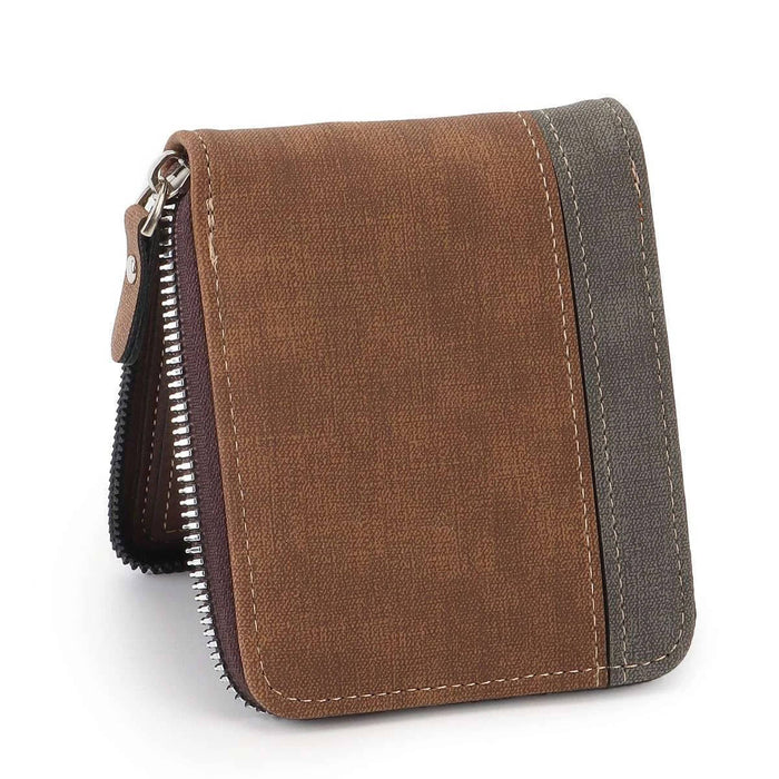 Mens RFID Blocking Leather Wallet